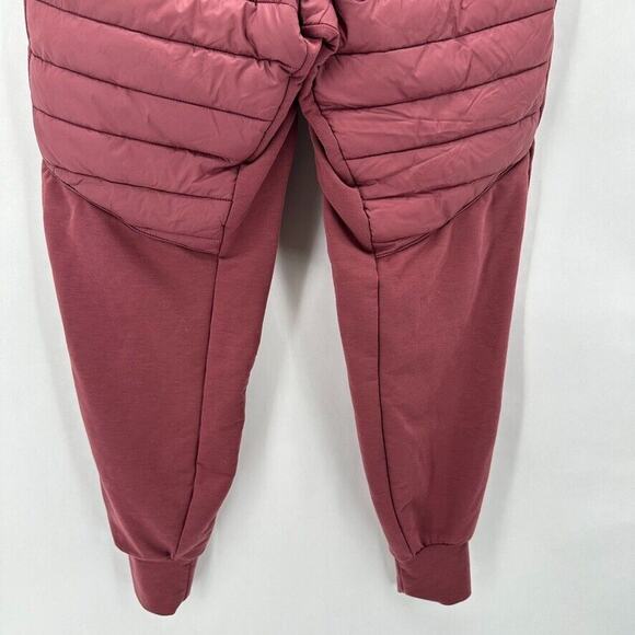 Peppermint‎ Cycling Co Hybrid Pants Size S Red Insulated Quilted Winter Training - Picture 5 of 11